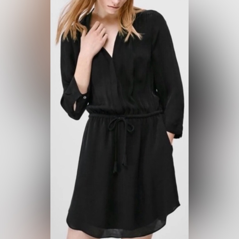 Aritzia 100% silk dress, small